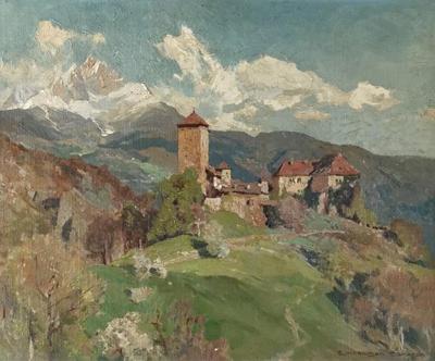 Pejzaż alpejski, 1927