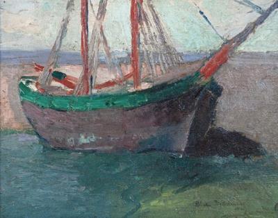 Łódź rybacka, 1915
