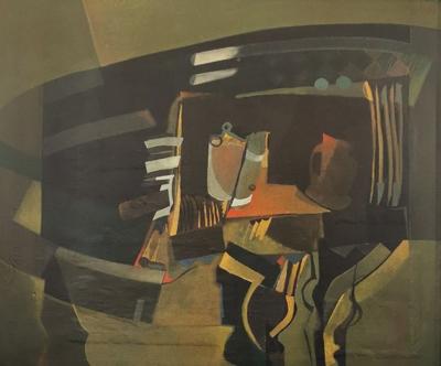Martwa natura we wnętrzu, 1986