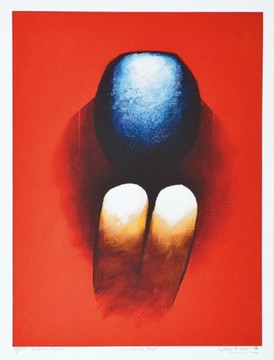 Loneliness in red, 2001