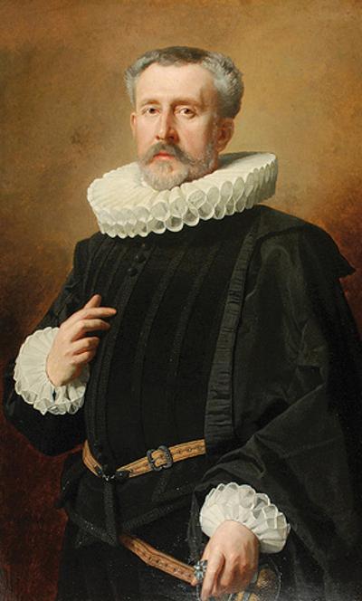 Portret mężczyzny w kryzie, 1888