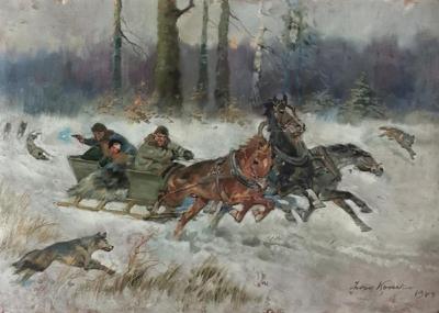 Napad wilków, 1944