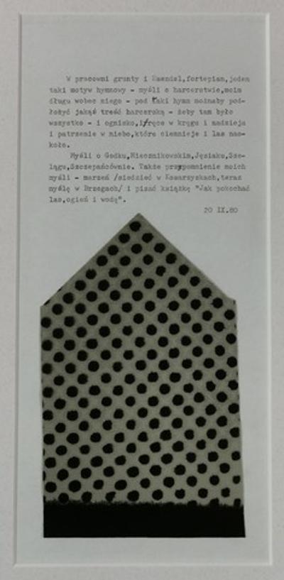 Z cyklu: Notatki Hałasa, ok. 1980