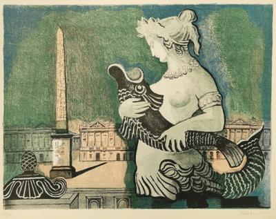 Plac de la Concorde w Paryżu, 1955
