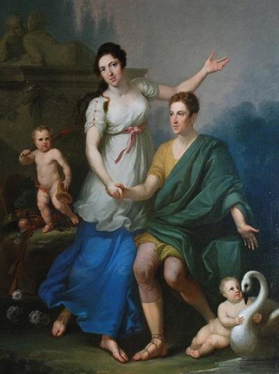 Portret Ferdynanda Higersbergera z żoną