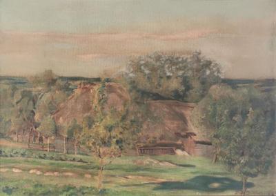 Motyw wiejski, 1918