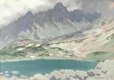 Kaczy Staw w dolinie Białej Wody, 1930