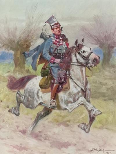 Ułan na koniu, 1983