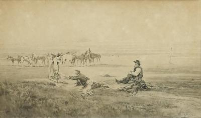 Na pastwisku, 1896