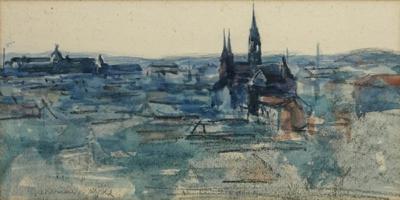 Panorama miasta, 1924