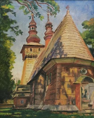 Kościółek z kapliczką