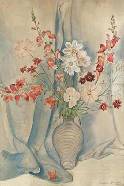 Kwiaty w wazonie, 1940