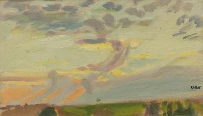 Zachód słońca, ok. 1906