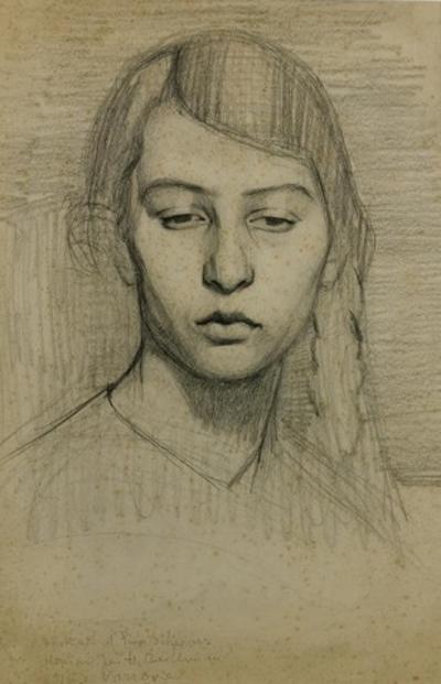 Portret Ewy Schwarz, 1916