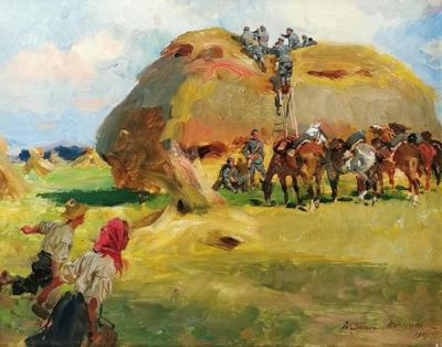 Zwiad kawaleryjski, 1917