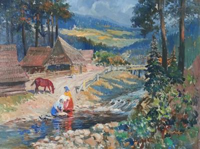 Kobiety nad rzeką