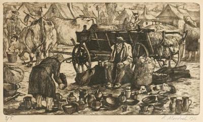 Na targu, 1926