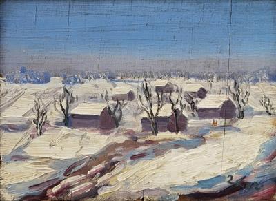 Pejzaż zimowy, 1932