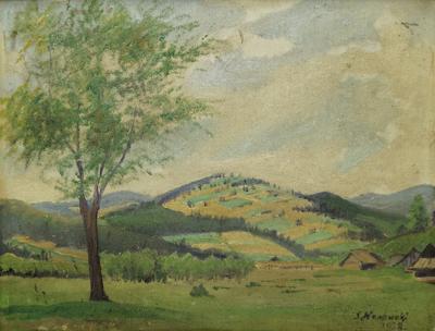 Pejzaż beskidzki, 1938