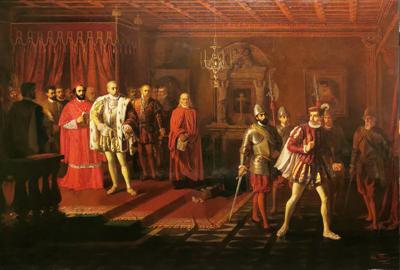 Pojmanie Don Carlosa przez Filipa II