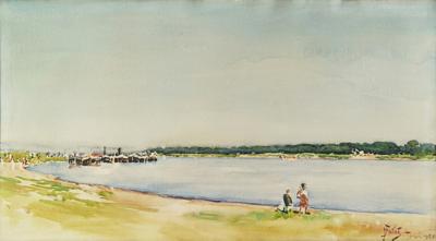 Zakole Wisły - Toruń, 1920