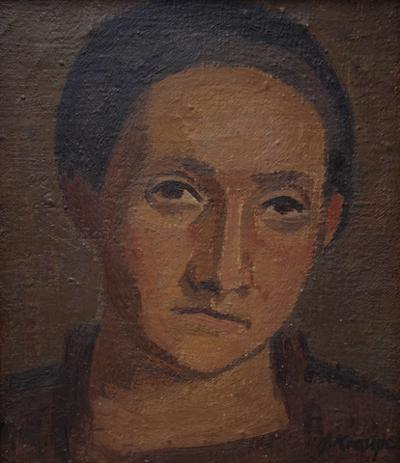 Portret Zofii Gutkowskiej-Nowosielskiej, 1942