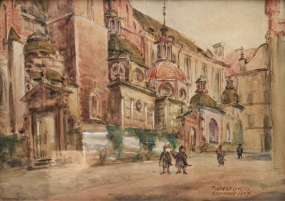 Kaplica Zygmuntowska - Katedra Wawelska, 1927