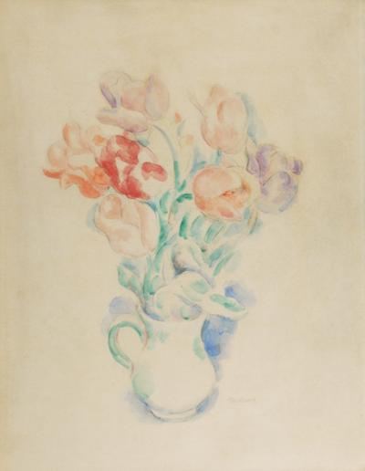 Tulipany w dzbanie  [Tulipany w wazonie], ok. 1920