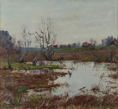 Pejzaż wiosenny, 1941