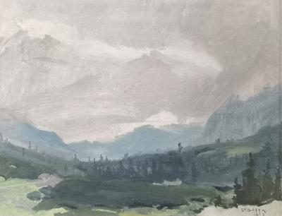 Pejzaż górski, 1927