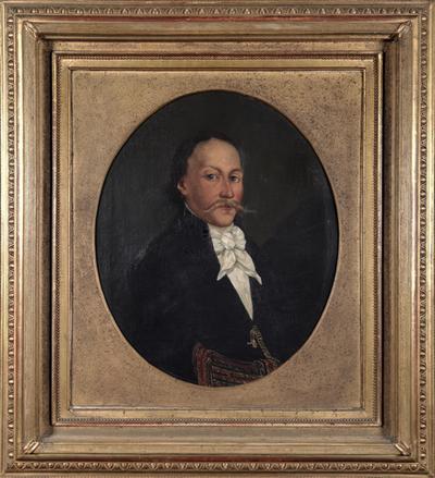 Portret mężczyzny w białej koszuli