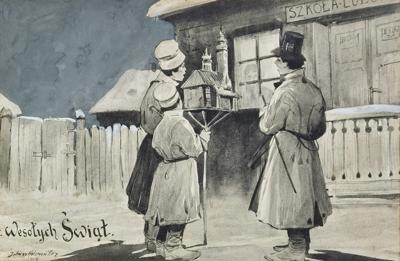 Kolędnicy, 1907