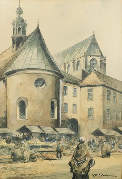 Targ na Małym Rynku w Krakowie, 1936-1939