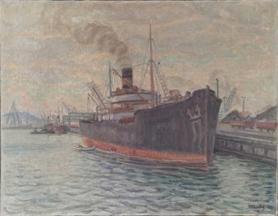 W porcie, 1936