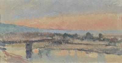 Mglisty poranek nad wodą, 1894