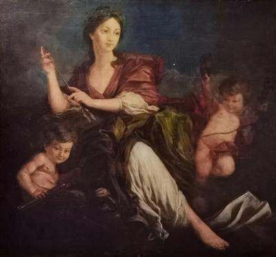 Alegoria sztuk, lata 90. XVIII w.