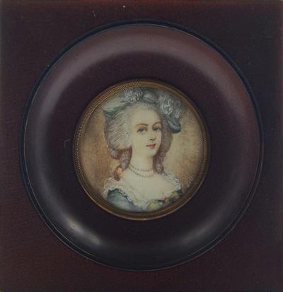 Portret Antoinette - miniatura