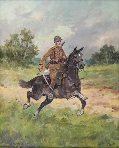 Ułan na koniu, 1995