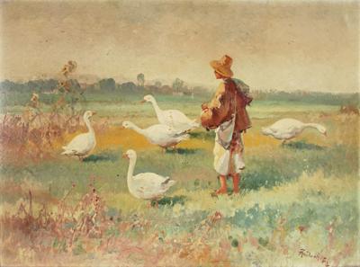 Pastuszek z gęsiami