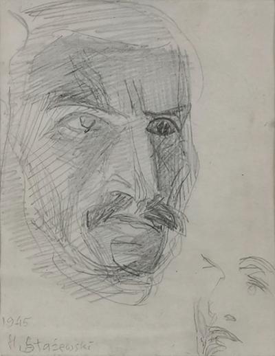 Szkic portretowy, 1945