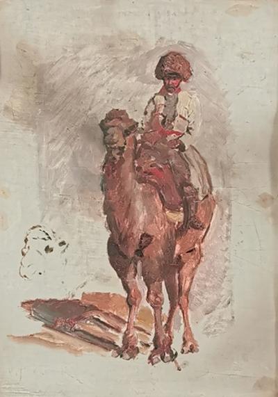 Jeździec wschodni - szkic