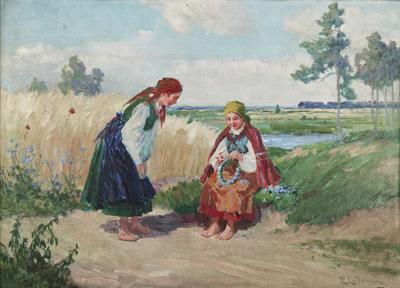 Przygotowania do nocy świętojańskiej