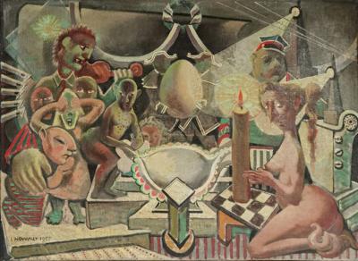 Kompozycja z postaciami, 1955