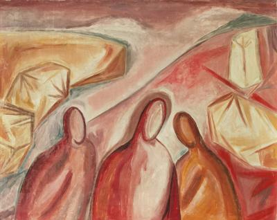 Kompozycja figuralna, 1962
