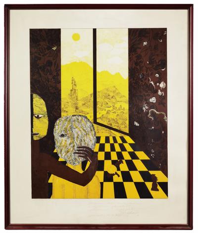 Schachspieler (Szachista), 1973