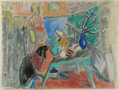 Martwa natura ze świątkiem, 1947