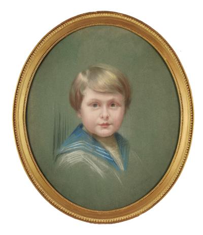 Portret chłopca - Grzesia Litow, 1929
