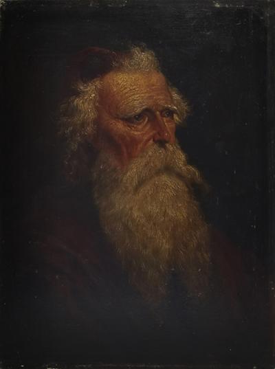 Portret starca z brodą