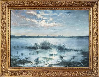 Zmierzch nad jeziorem, 1924