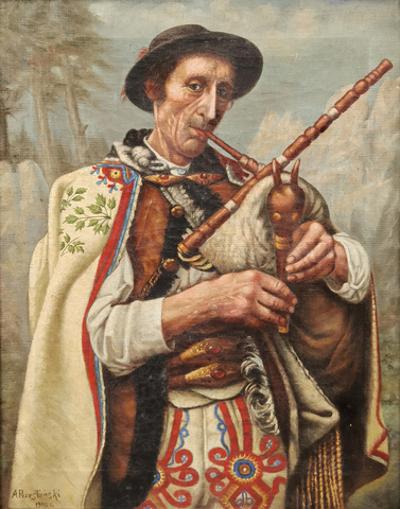 Kobziarz Mróz - Stanisław Budz-Lepsiok, 1940